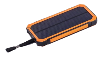 Dualpow Portable Dual USB Solar Battery Charger