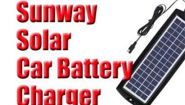 Sunway Solar Car Battery Trickle Charger
